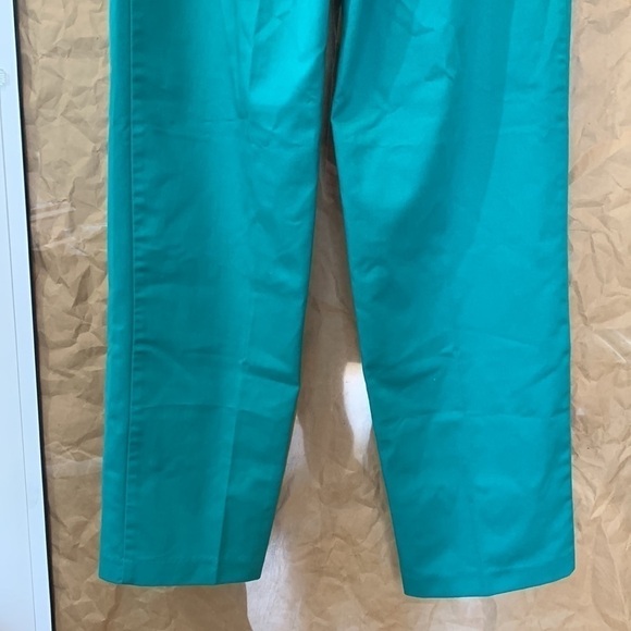 Levi’s Sportswear Vintage Green Button Zipper Pleated Mom Pocket Khaki Pants 13” - Picture 13 of 14